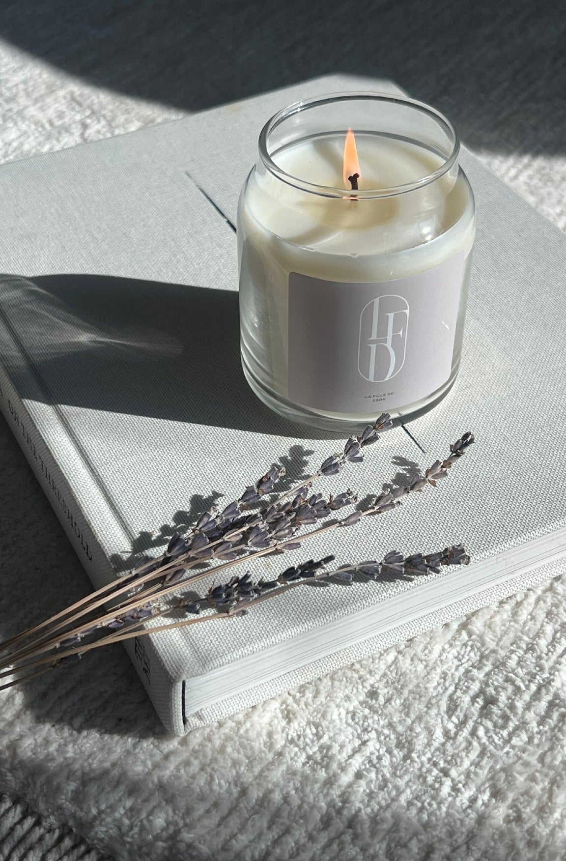 a product image Create a tranquil atmosphere with Lafillede's scented candles