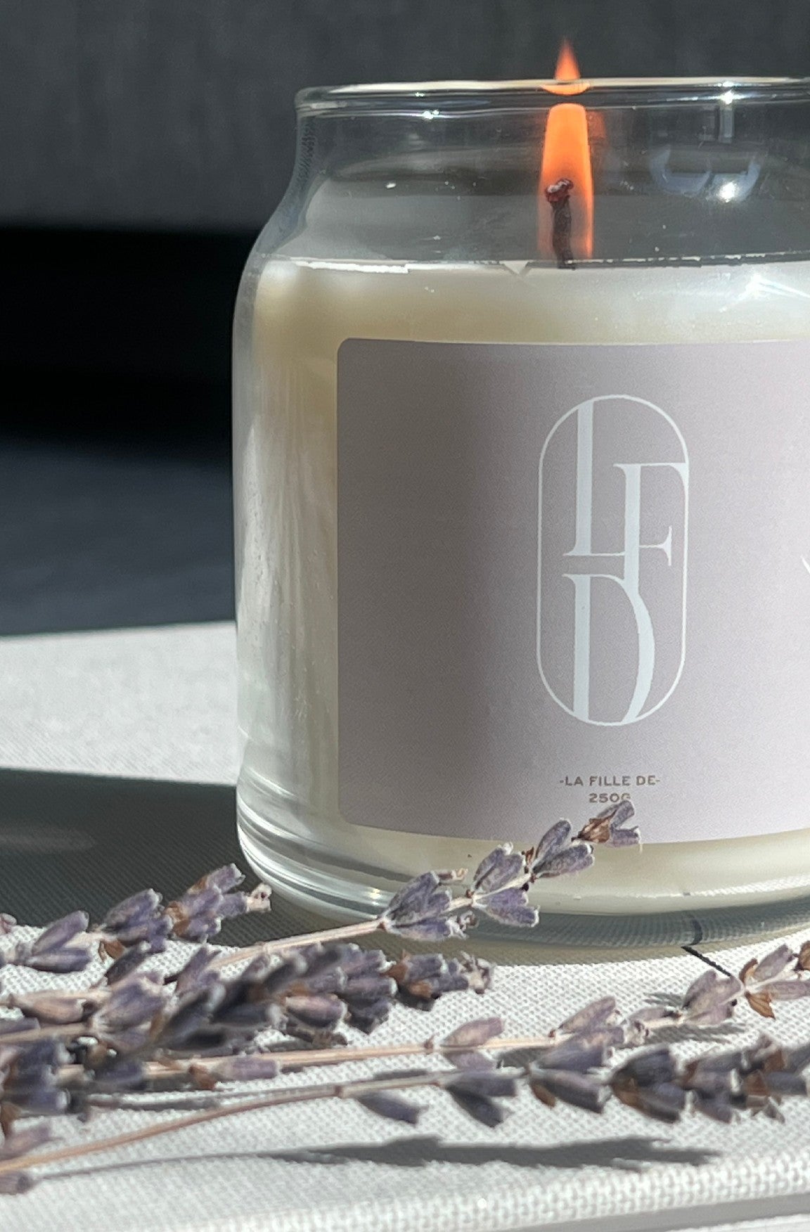 Create a tranquil atmosphere with Lafillede's scented candles
