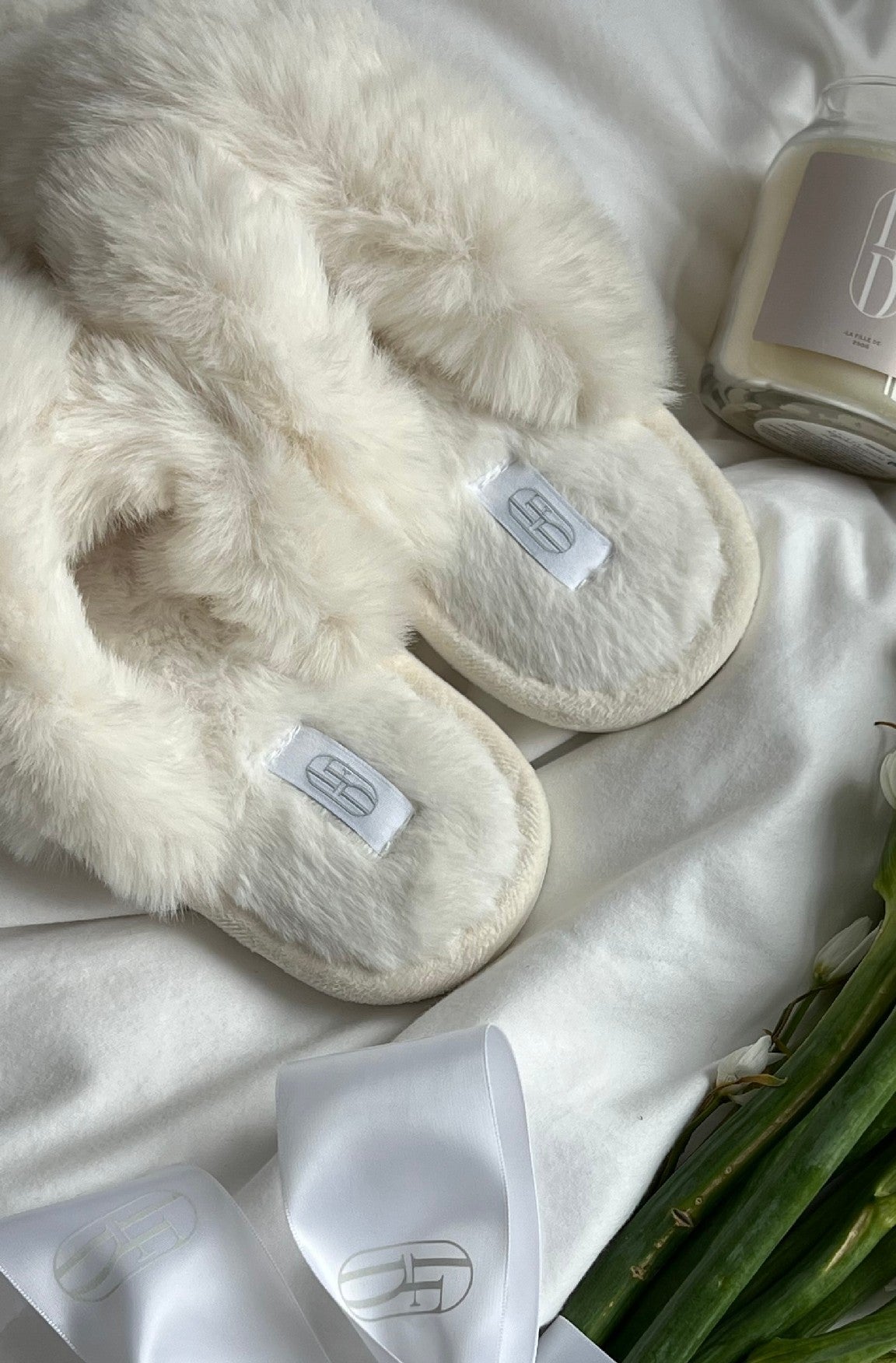 shop LFD Cloud Like Bridal, open-toe slippers, cozy